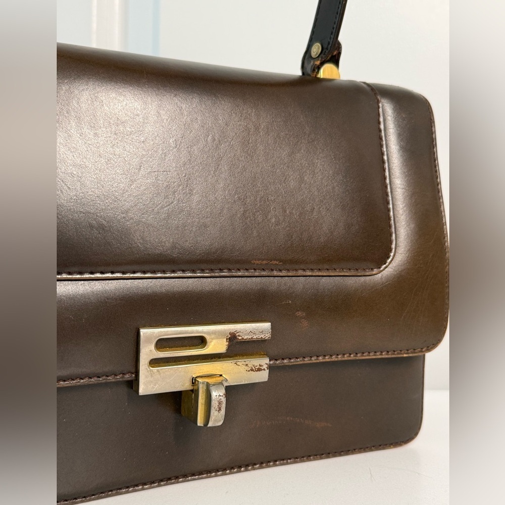 TANO Italy Genuine Leather Vintage Purse - Picture 4 of 10